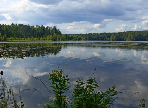 Озеро и тишина