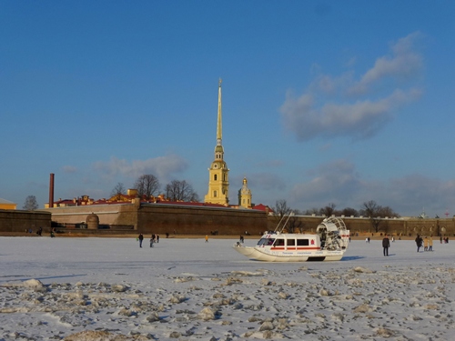 Петербург, Нева, весна