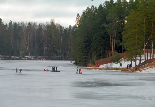 Зимний Оредеж