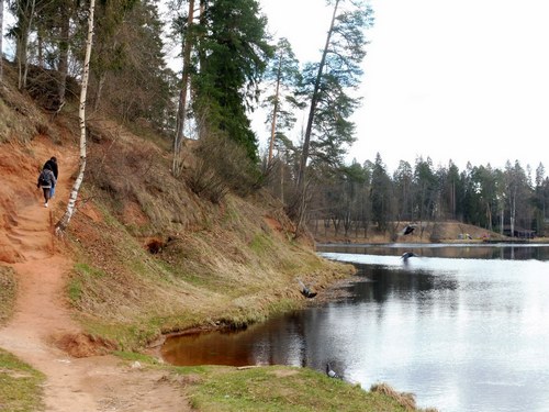 Оредеж, апрель