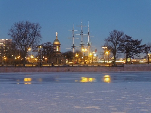 Петербург и огни