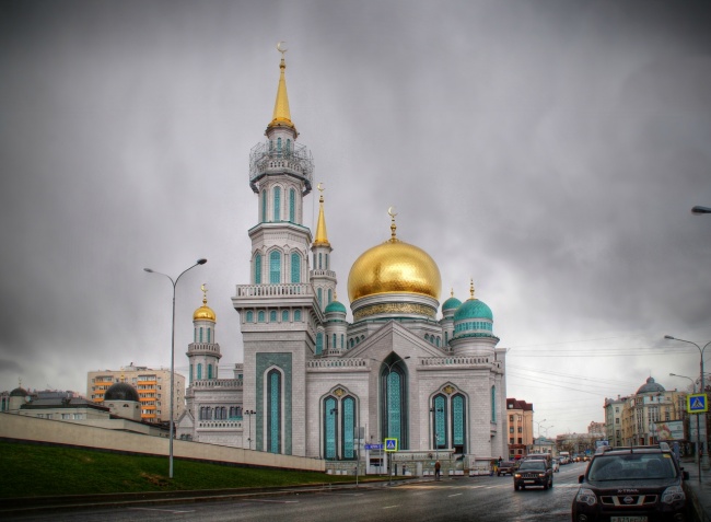 37 неделя. работа Московская соборная мечеть  автор NatalyaLakomova