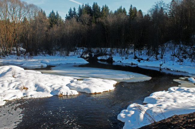 талые воды весны