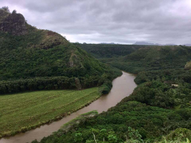 Река Ваимеа на острове Кауаи