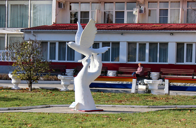 Ессентуки,на территории санатория "Виктория"