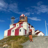 Знаменитый маяк на острове Ньюфаундленд