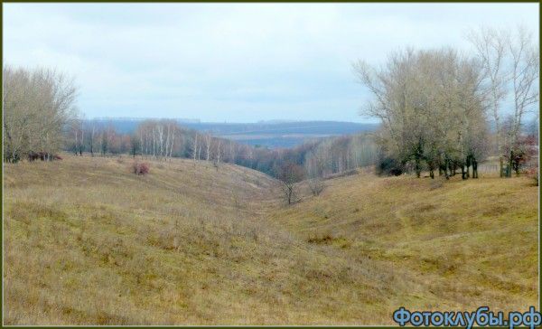 Ноябрь. Осенние дали