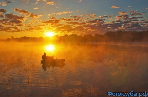 Рыбацкое утро.