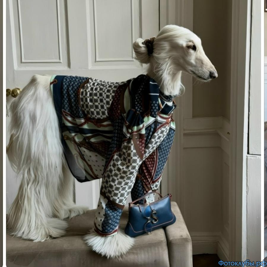 Показ мод от братьев наших меньших