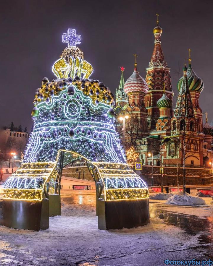 ПРЕДНОВОГОДНЯЯ ЭКСКУРСИЯ ПО МОСКВЕ